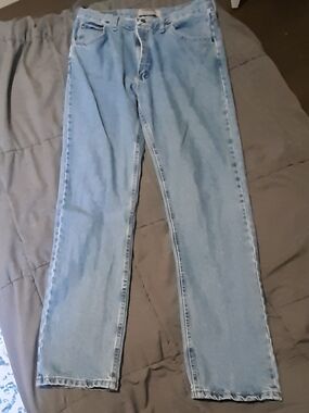 Wrangler Light Blue Straight Men’s Jeans